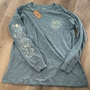 Natural Life Long Sleeve Tee - Small